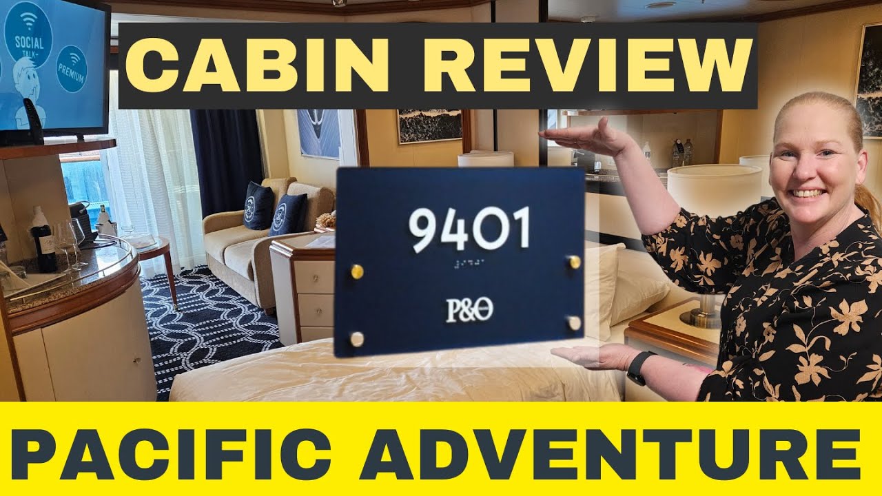 Cruise Cabin 9401 Mini Suite on P&O Pacific Adventure & Pacific Encounter