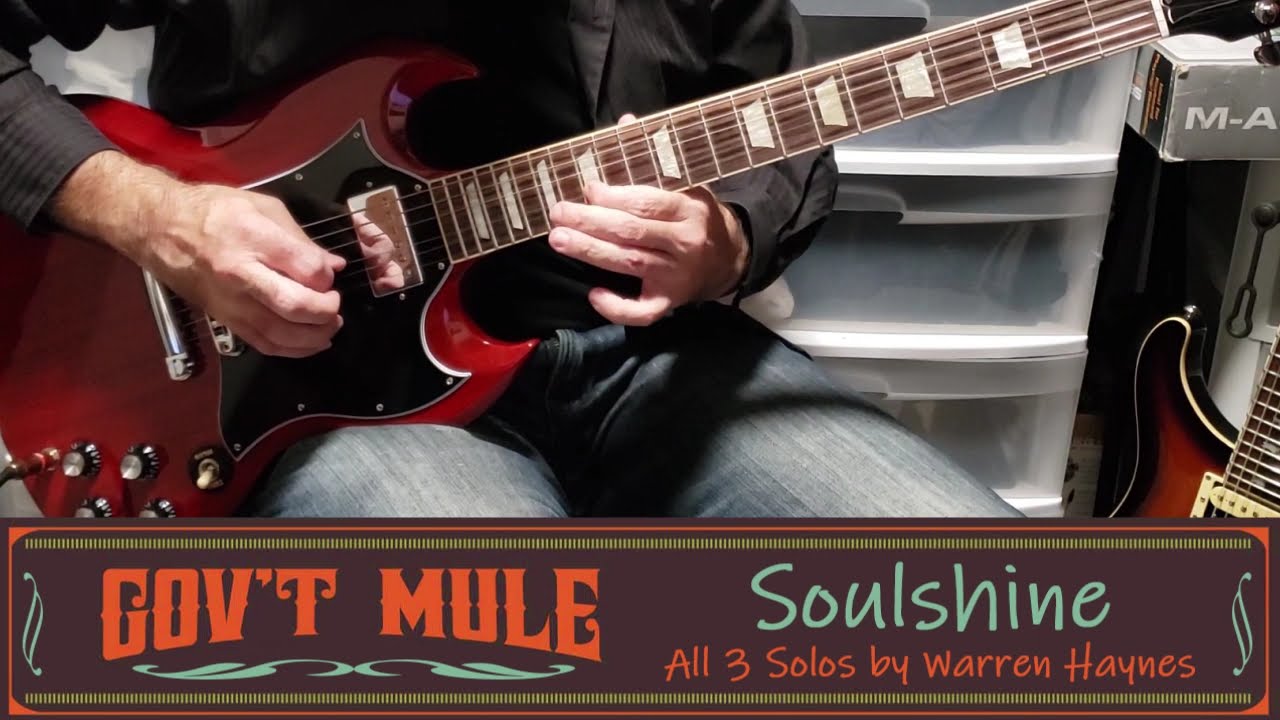 Govt Mule - SOULSHINE   All 3 SOLOS