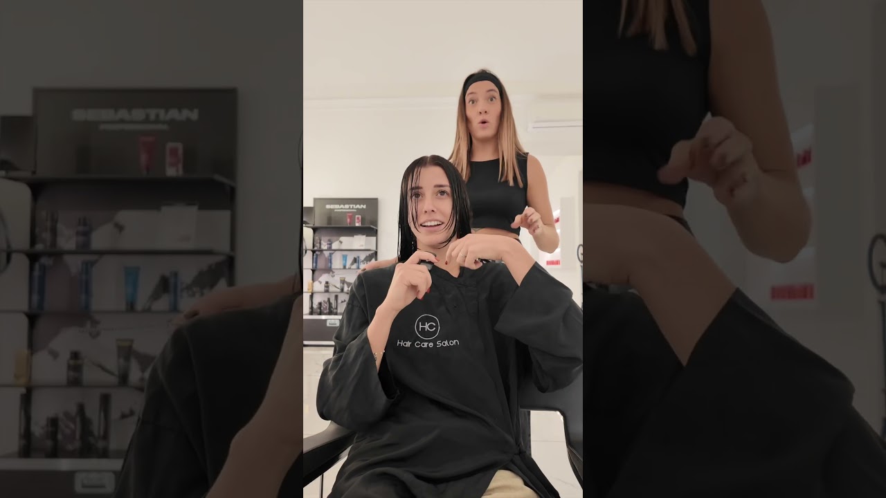 ho tagliato i capelli da sola, di nuovo