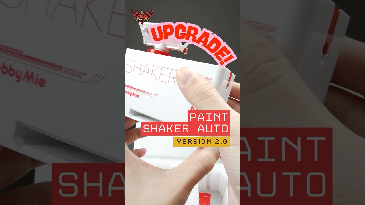 UPDATE TERBARU! Paint Shaker V2.0 Telah Tiba! 🫨🪇 #HobbyMio #PaintShaker #QLAFGRADE #wahkhilaf