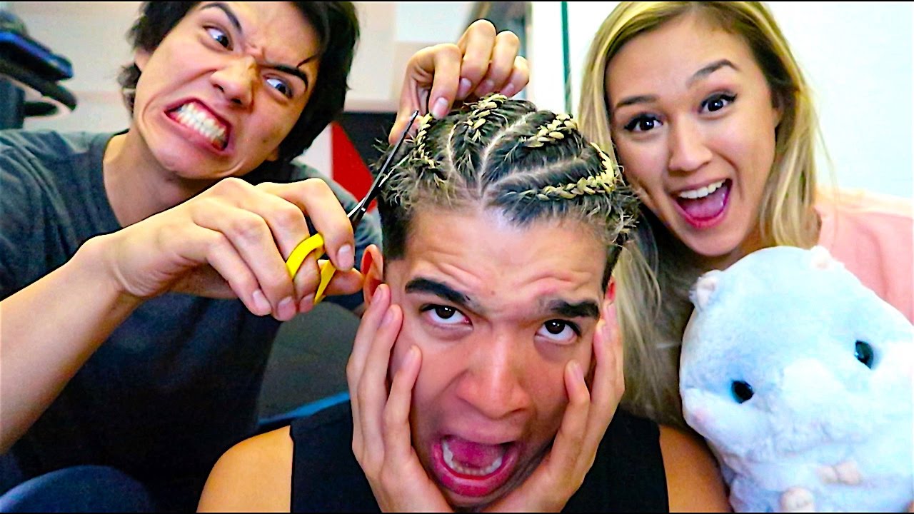 HE HATES MY NEW HAIR!