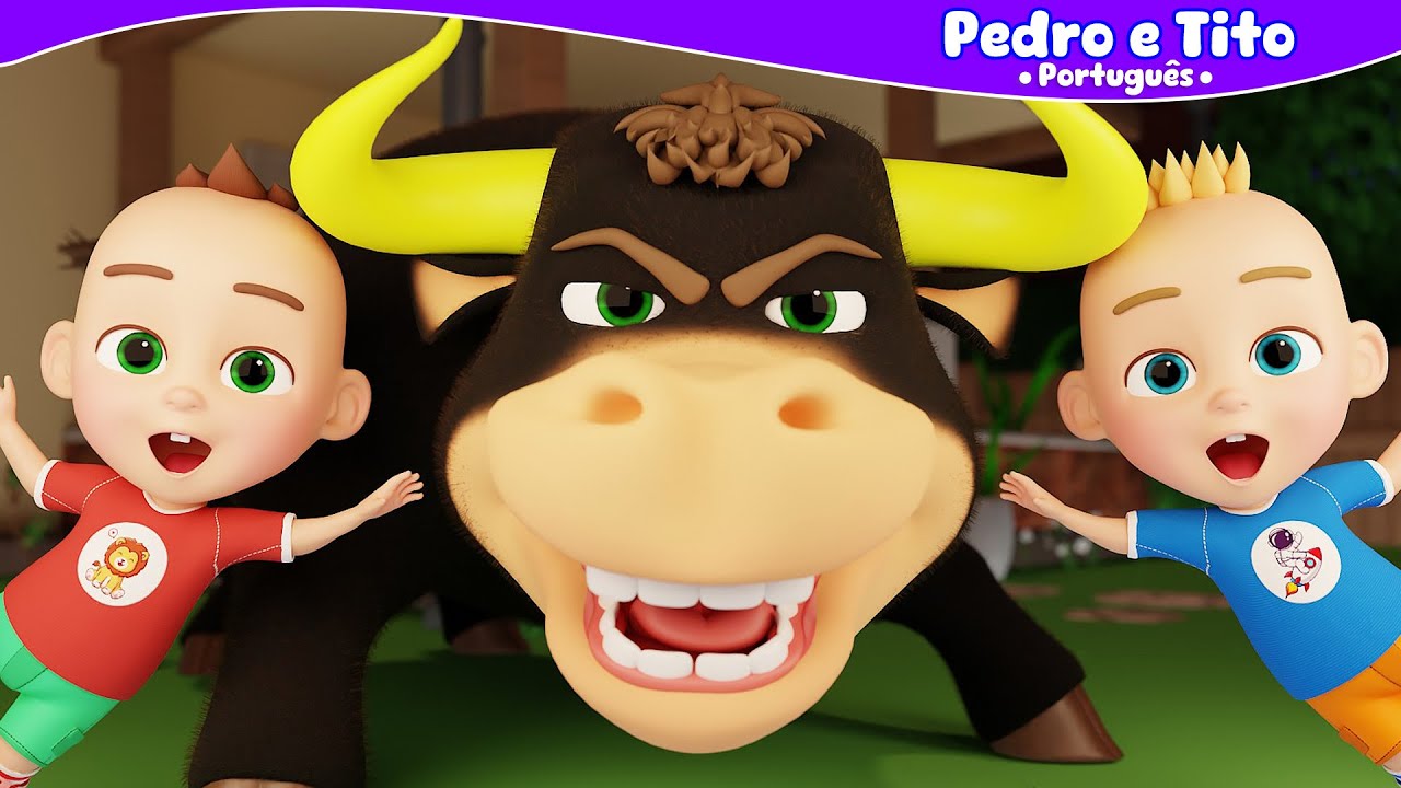 Boi da Cara Preta e Pedro e Tito São amigos Agora? - Pedro e Tito | Vídeo Infantil | Português