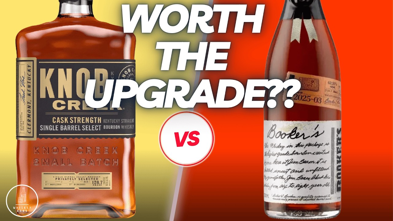 Стоит на 40 долларов дороже? Booker's 2025-03 против Knob Creek Cask Strength Single Barrel!