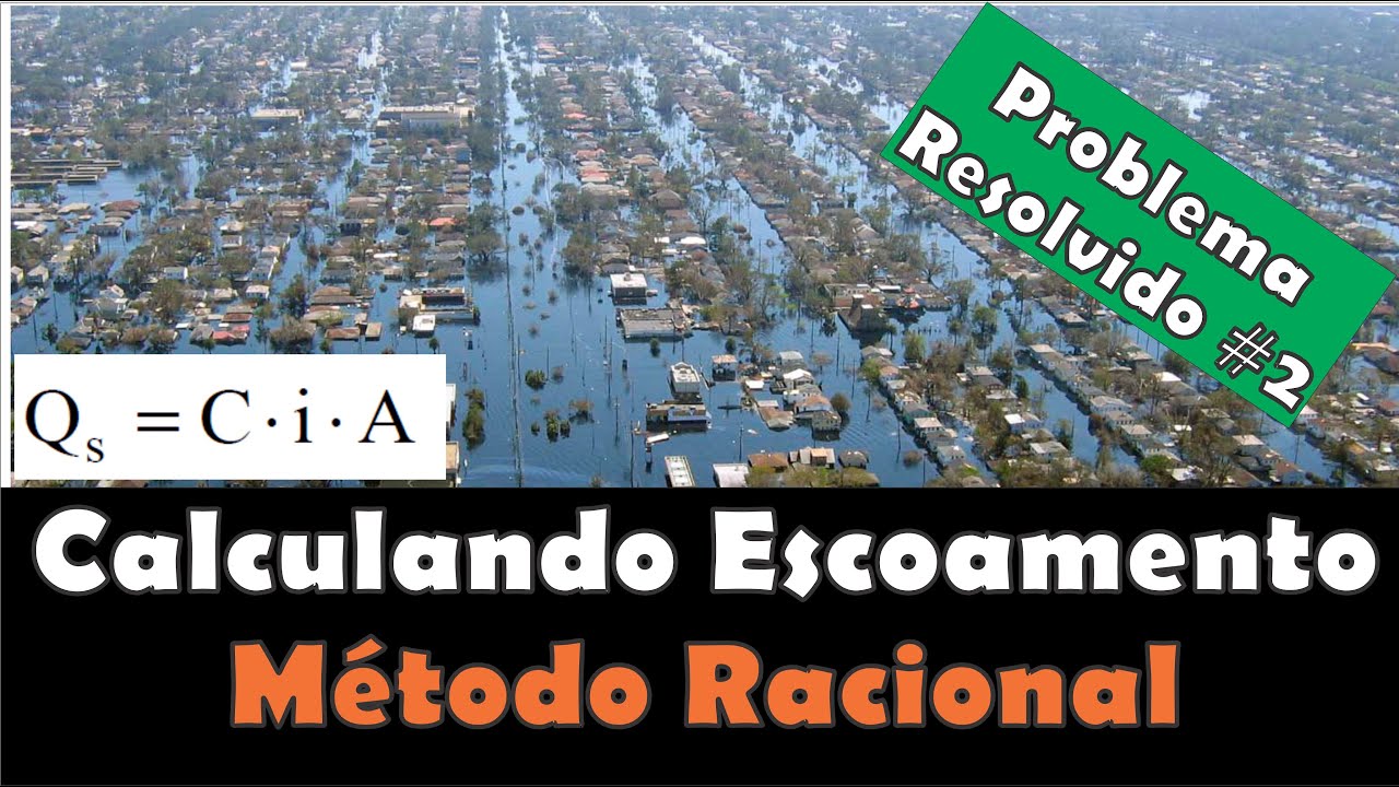 Estimativa de Escoamento Superficial - Método Racional - Exercício Resolvido #2