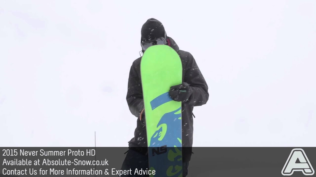 2014 / 2015 | Never Summer Proto HD Snowboard | Video Review