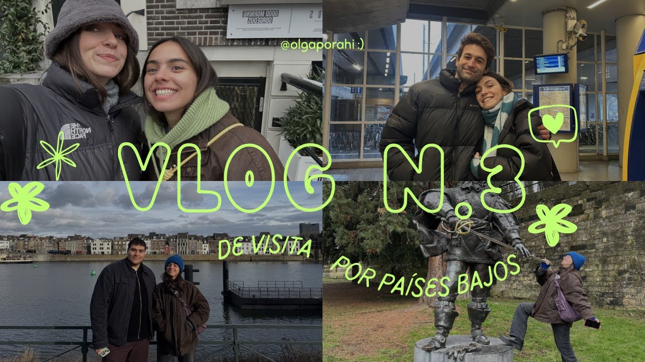 VLOG3. EL VIAJE A PAÍSES BAJOS - DE VIAJE CON IRAIA Y CONMIGO :)