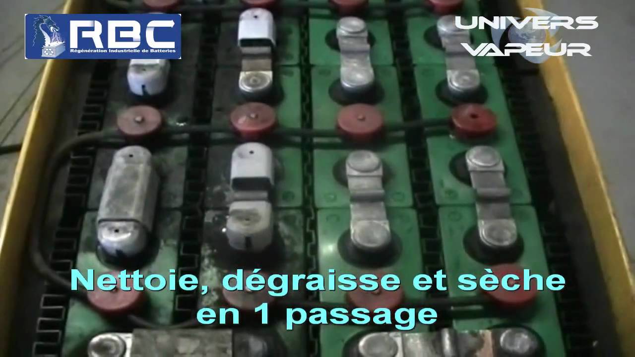 Nettoyeur Vapeur professionnel à usuge industriel. RBC Wash