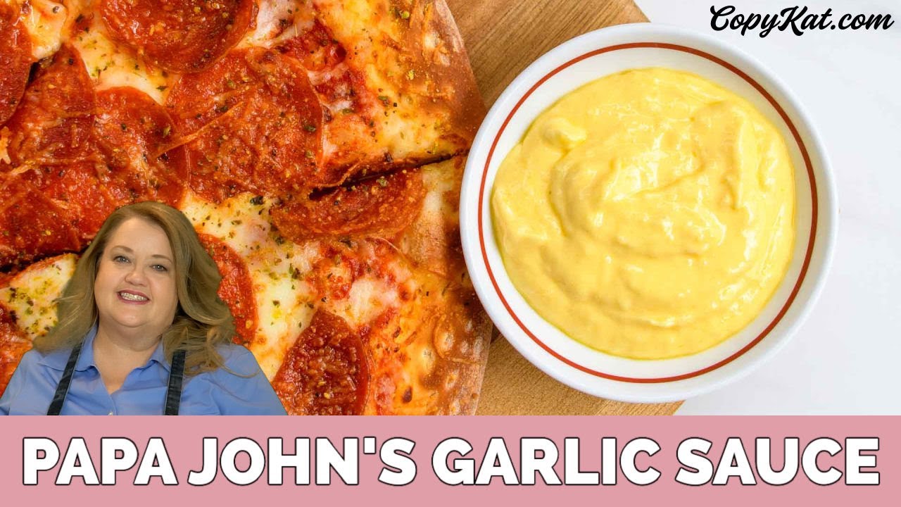 Как приготовить чесночный соус для макания Papa John's