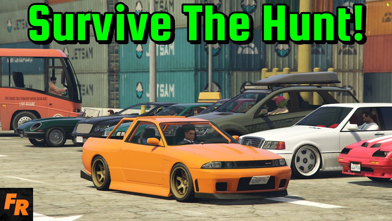 Совершенно обычное испытание на выживание в GTA 5...