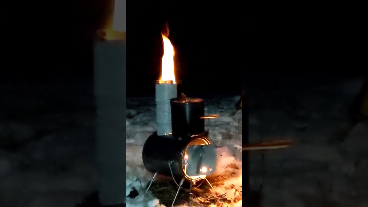 Paint Can Stove