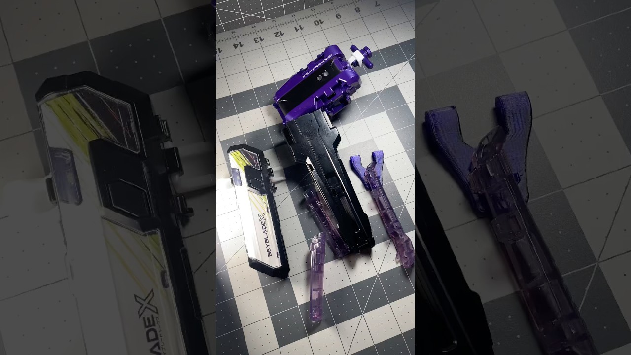 BEYBLADE X : launcher set up 🔥💜 