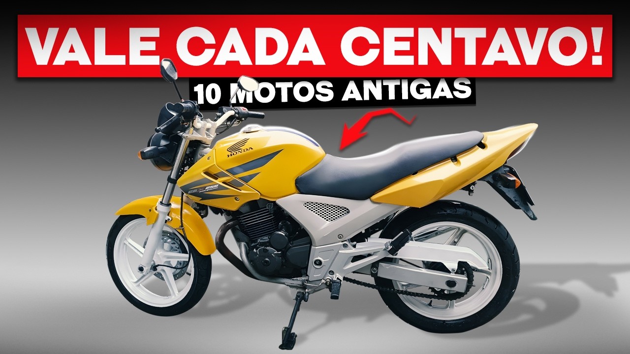 10 MOTOS ANTIGAS QUE AINDA SÃO ÓTIMAS OPÇÕES HOJE (Descubra Por Quê!)