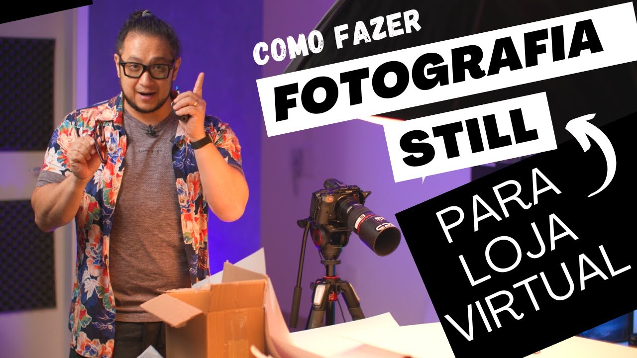 COMO Fazer FOTOGRAFIA STILL para E-COMMERCE