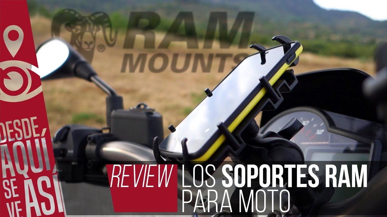 Los mejores soportes de dispositivos: RAM Mounts