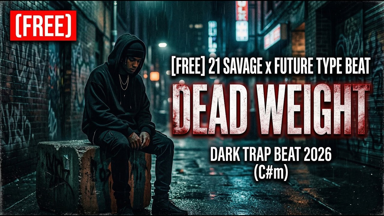 [FREE] 21 Savage x Future Type Beat &ndash; &ldquo;Dead Weight&rdquo; | Dark Trap Beat 2026 (C#m)!