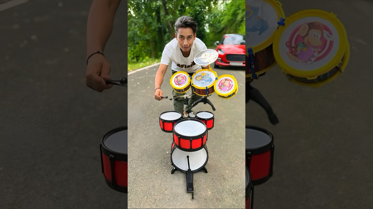 Amr Band jazz Drums Set Unboxing