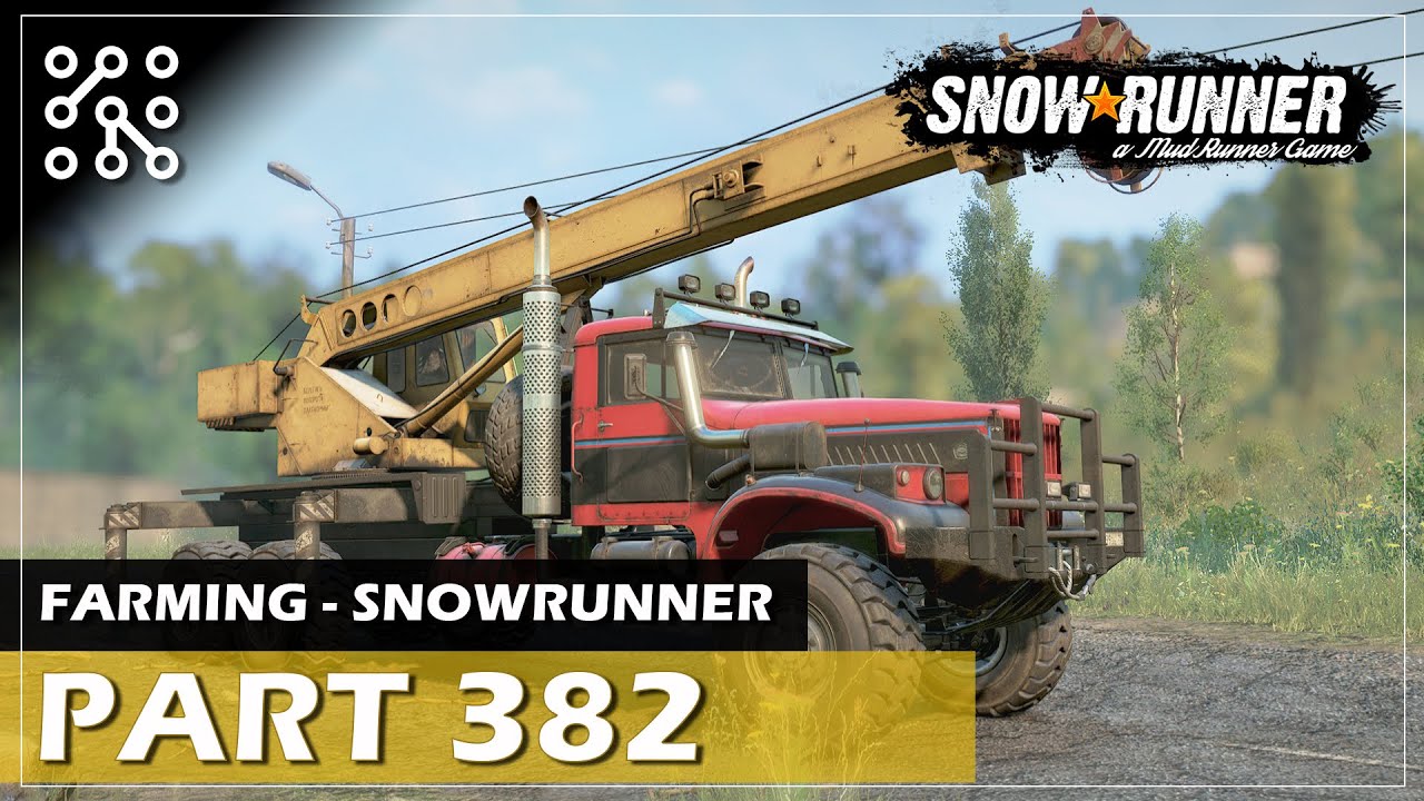 Stavba železnice ve Snowrunneru #382 | SNOWRUNNER CZ | Lets play | Česky