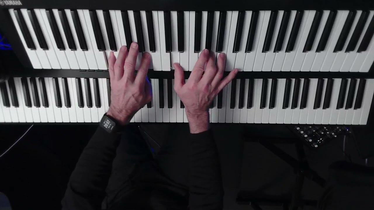 Keyboard over Proud Mary (by Tina Turner)