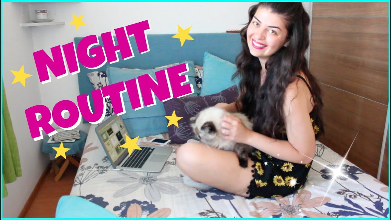 Night routine ☾ Sweet potato burger | Denitsa Hristova