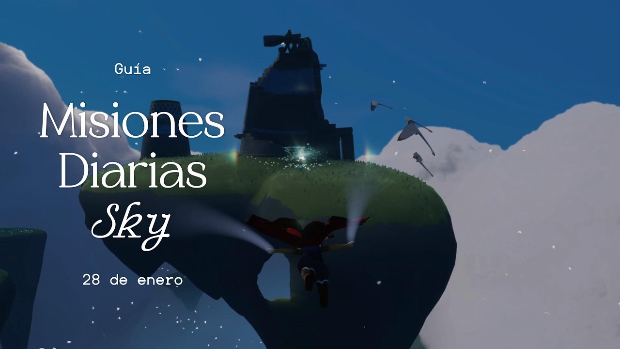 🕯Misiones Diarias Sky Niños de la Luz HOY 28 de enero + Velas + Pasteles + Fragmentos