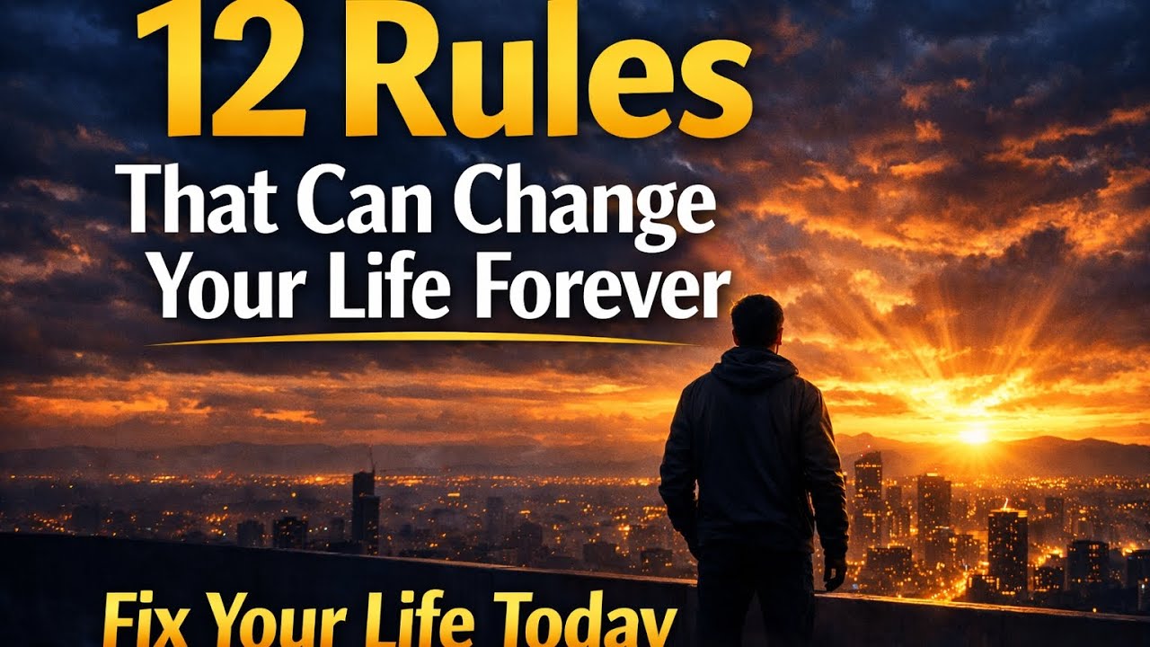 12 Rules That Can Change Your Life Forever | Build Discipline, Confidence & Meaning