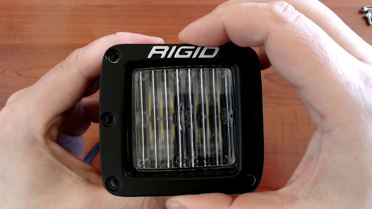 Rigid Industries Dot Sae   DISASSEMBLING / РАЗБОР ФАРЫ