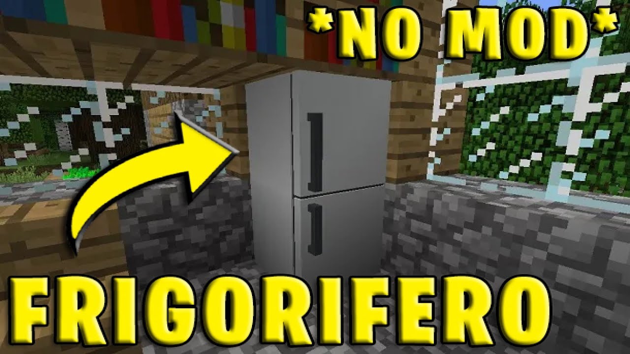 COME CREARE UN FRIGORIFERO *SENZA MOD* - Minecraft ITA