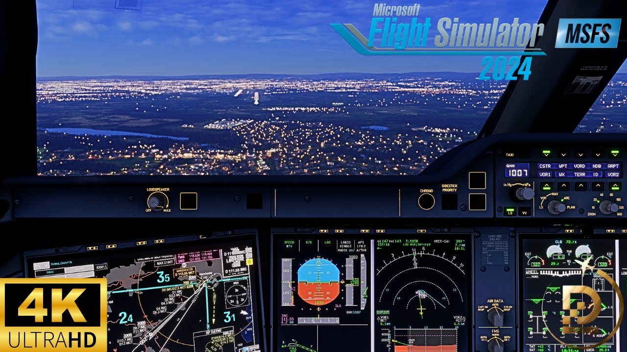 MSFS 2024’s Manchester Landing Looks TOO Real! 😲🔥
