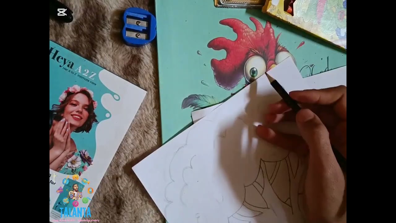 فيديو تعليمي لرسمة الشجرة - فريق تالانتا - كورس الرسم
