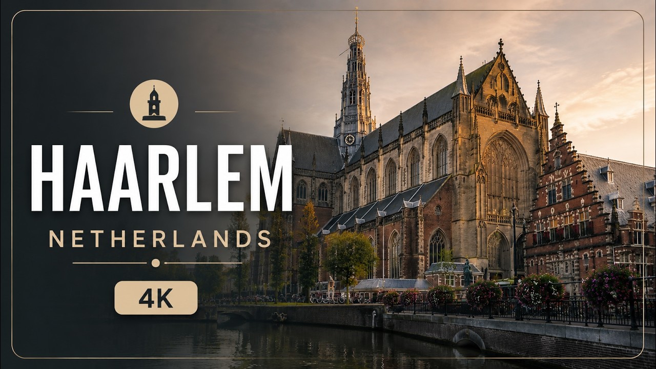 Europe&rsquo;s Hidden Dutch Gem 🇳🇱 | Haarlem 2026 | Netherlands | This Dutch City Feels Like a Movie - 4K
