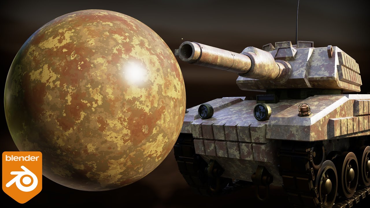 Procedural Desert Camo Material (Blender Tutorial)