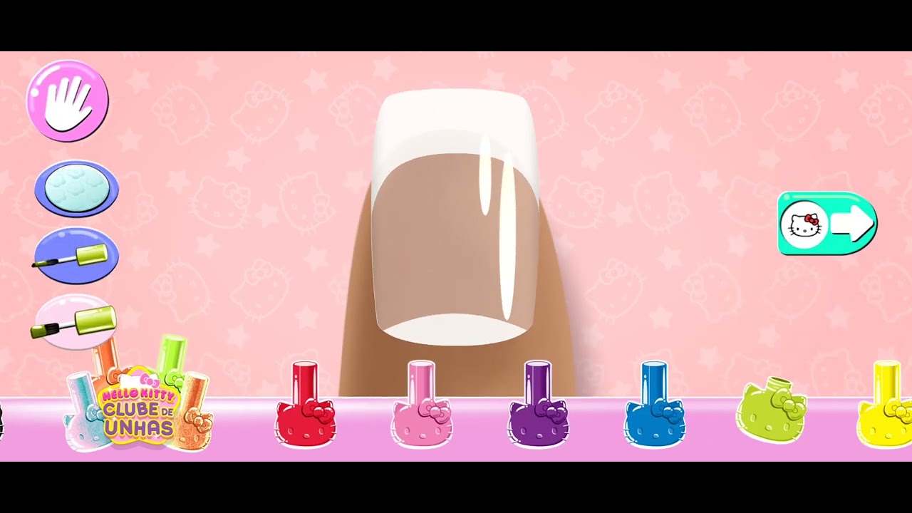 JOGO HELLO KITTY NAILS