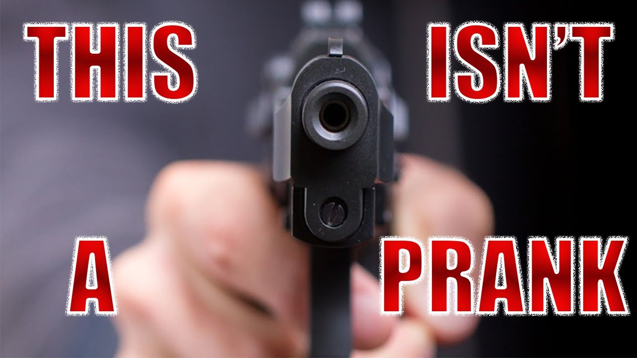 I HAD A GUN PULLED ON ME AT A STOP LIGHT.. (NOT A PRANK)