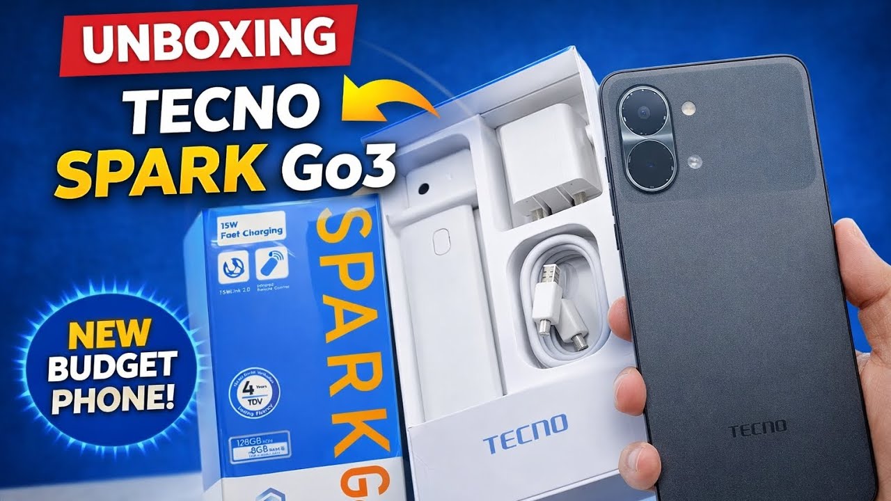 Tecno Spark Go 3 Unboxing | Spark Go 3 Price in Pakistan #itinbox