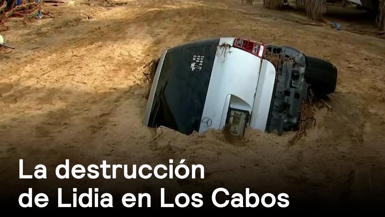 Lidia causa destrucci&oacute;n en Los Cabos - Lidia - En Punto con Denise Maerker