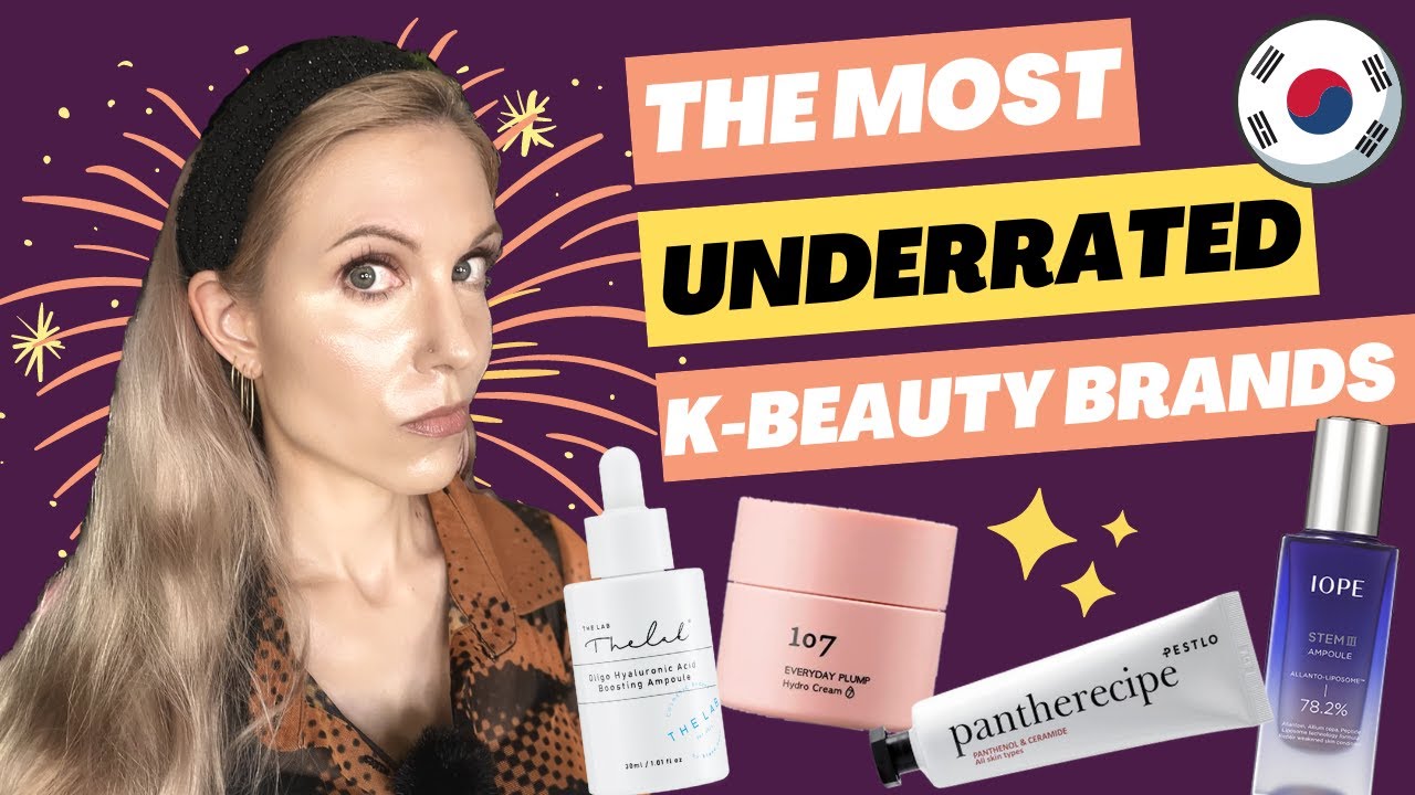 MOST UNDERRATED Korean Skincare Brands!