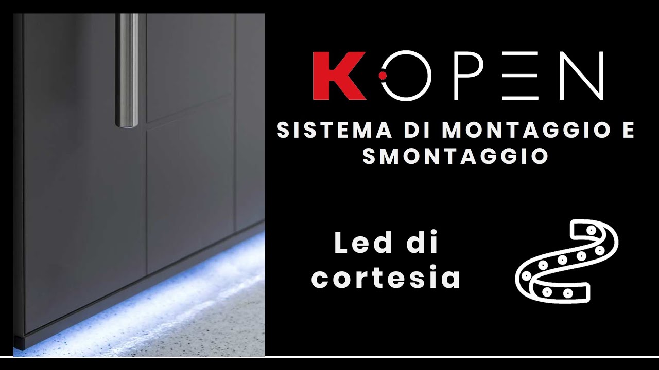 KOPEN | Installazione di un led di cortesia