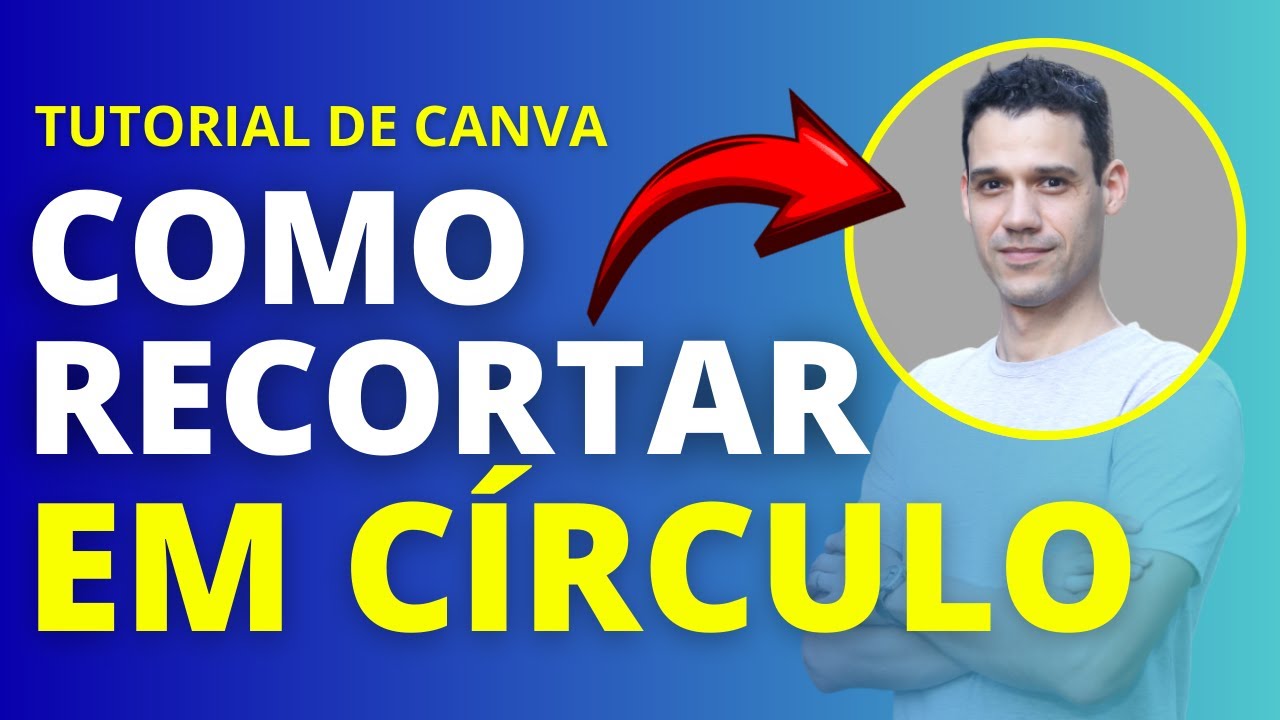 Como Fazer Foto REDONDA no Canva - Tutorial Completo
