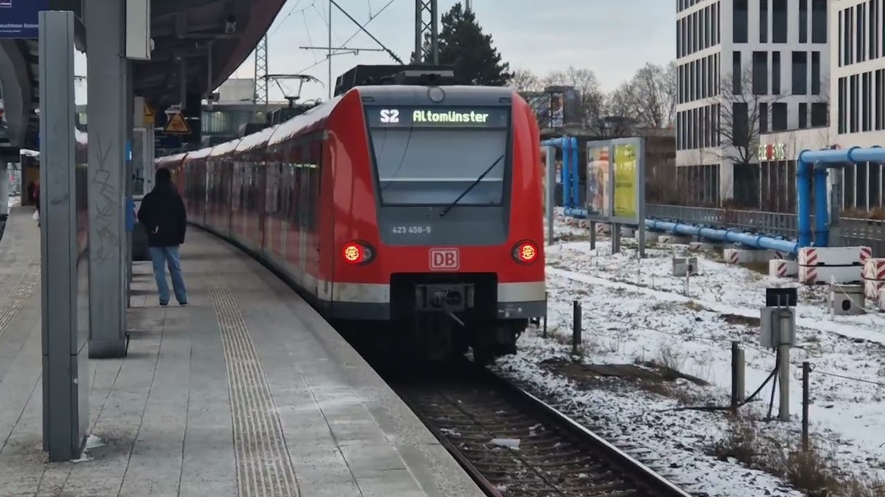 Züge an der Donnersbergerbrücke/Flo's Bahnwelt