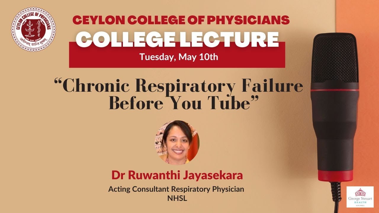 CL - Chronic Respiratory Failure before Youtube - Dr Ruwanthi Jayasekara