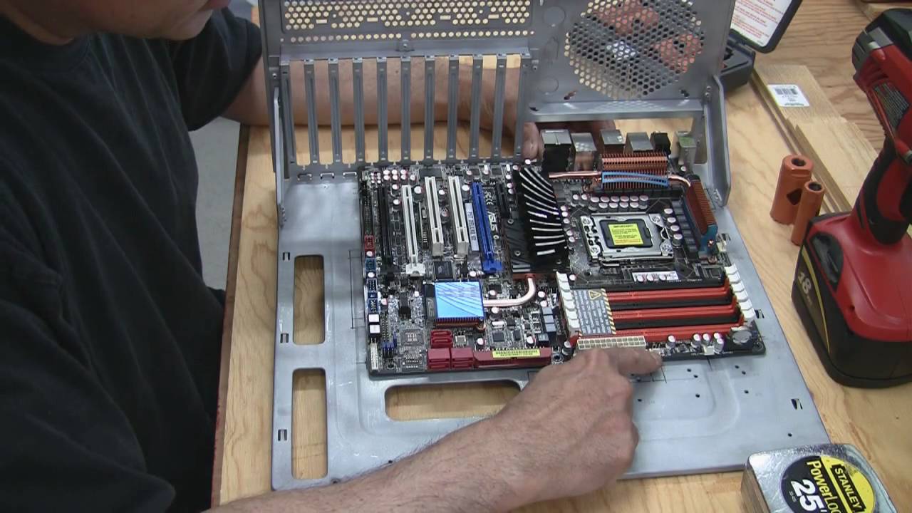 Modding Your Mobo Tray for Cable Mgmt. Part 1