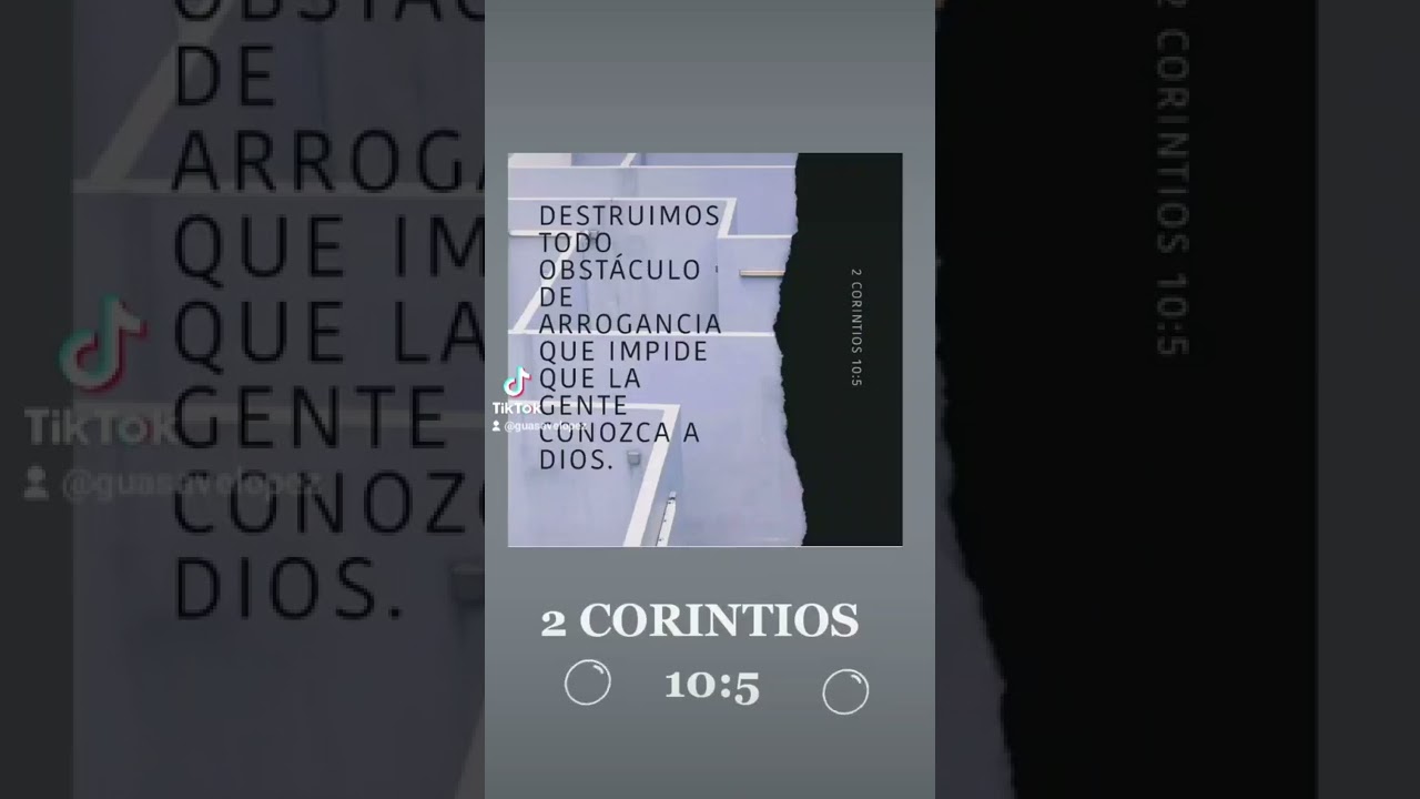 2 CORINTIOS 10:5 🙏🙏🙏