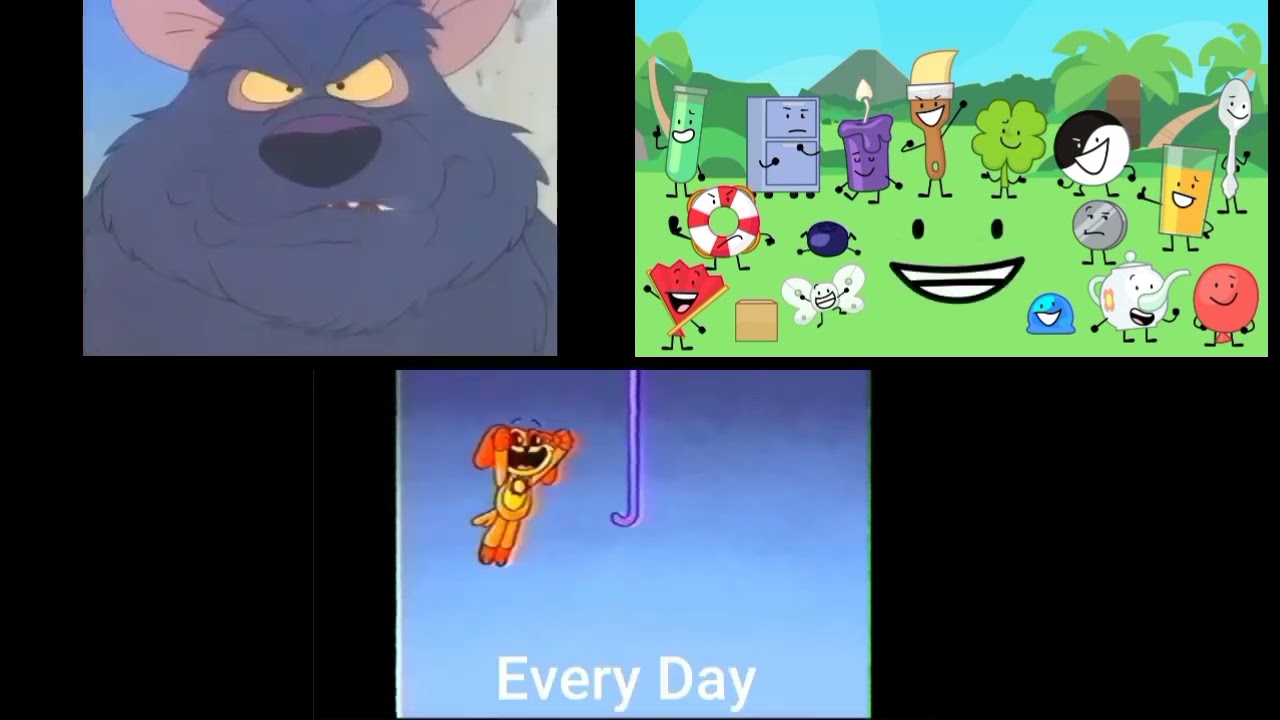 fivel American tail lola & Virginia inanimate insanity smiling critters intro remix