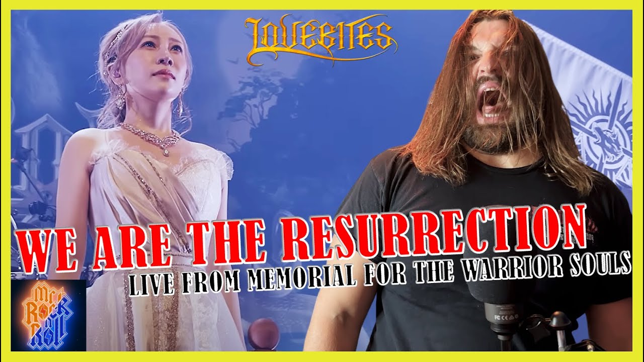 Wear A Cape Already!! | LOVEBITES / We Are The Resurrection [Official Live Video] | REACTION