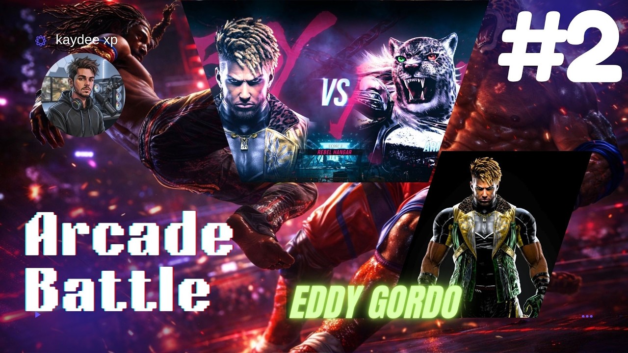 Tekken 8 Arcade Battle Series | Eddy Gordo Gameplay | Full Arcade Fight