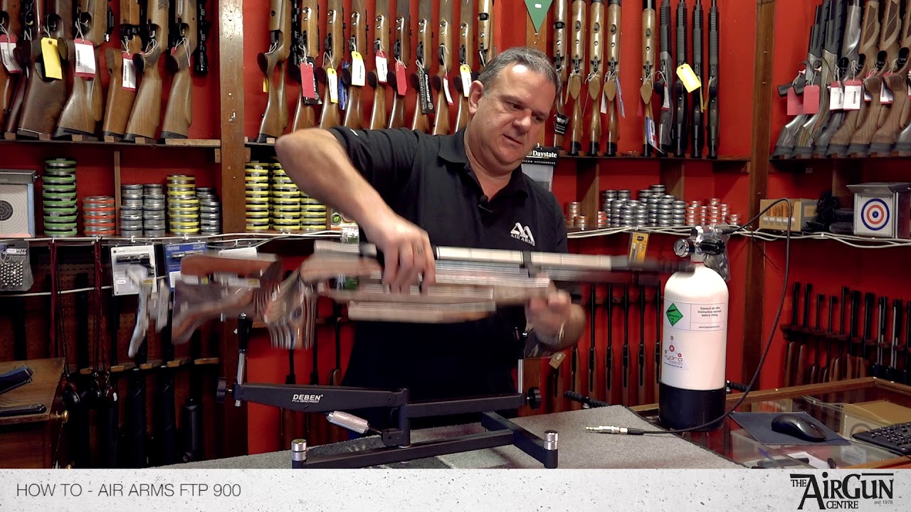 How to use the AirArms FTP900