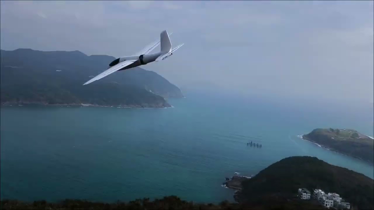 手拋機改遙控滑翔機