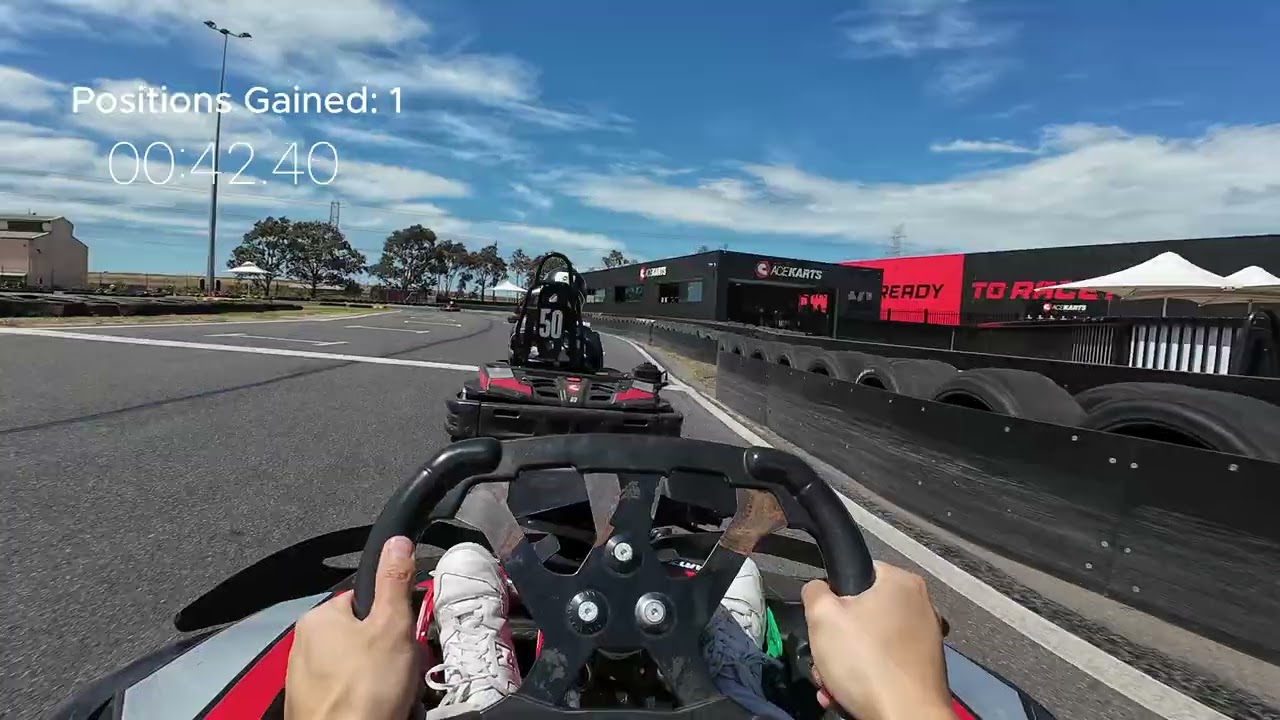 Ace Karts Onboard (40.983 fastest lap) - i3aac On Track - Oct 2025