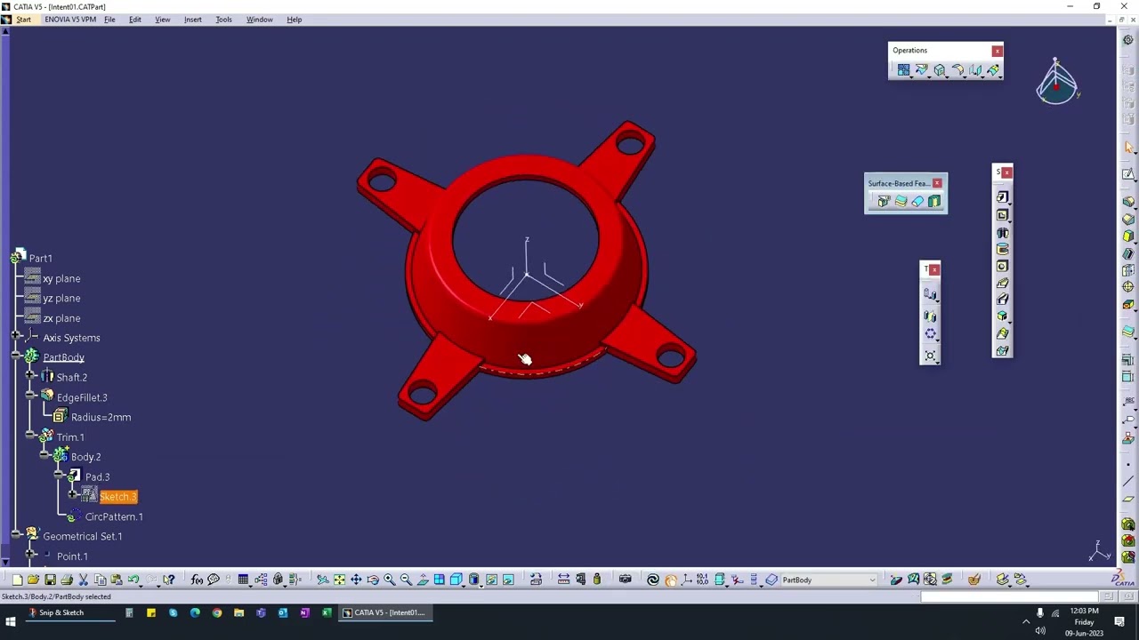 Design Intent | Advanced CATIA v5