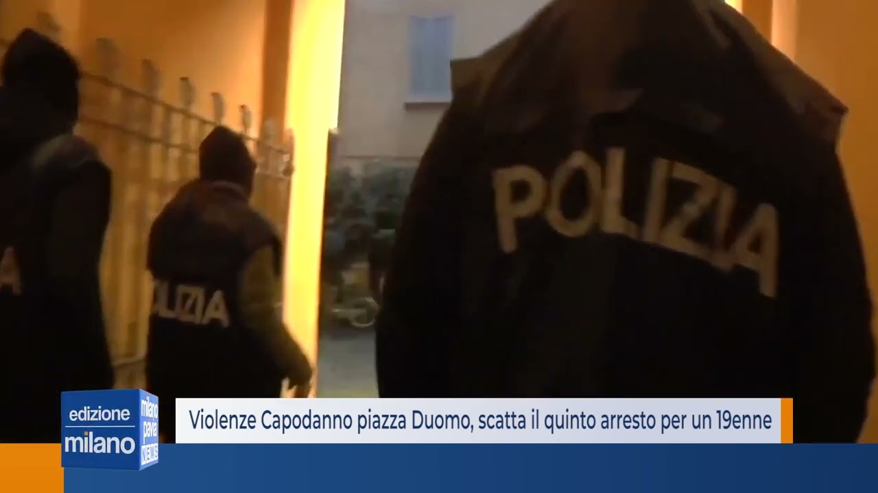 Violenze Capodanno piazza Duomo, scatta il quinto arresto: in manette un 19enne